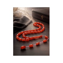 Sıkma Kehribar Tesbih Kapsül Kesim 9-12 Mm Sıralı Sistem Püskül Usta İşçilik Hediyelik Şık Tasarım Turuncu - 878929945 Turuncu - 878929945 Turuncu