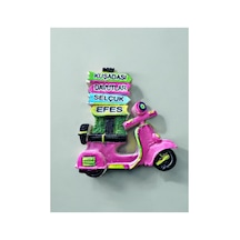 Kuşadası / Davutlar / Selçuk / Efes Temalı Kabartmalı Polyester Magnet 6,5cm X 6,5cm 72614387