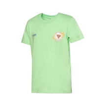 Hummel Hellen Erkek Çocuk Yeşil Yuvarlak Yaka Tişört Yeşil