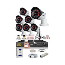 IDS DS-2015HDSET7 7 Kameralı 1080P Full HD 5 MP Sony Lensli Kamera Seti - 2015