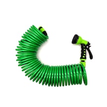 Spring Garden Fıskiye Tabancalı Spiralli Hortum 15Mt
