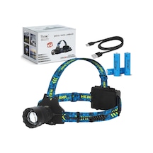 Cree P360 - 12,000 Lümen Şarjlı Kafa Lambası Wt-627 Beyaz