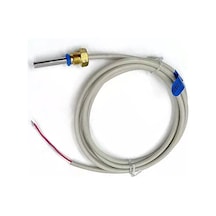 Pt1000 Sıcaklık Sensörü 0c/105c Çelik Isı Probu 1.5 Metre Ip68 Su Geçirmez Isıtıcı Fırın Kazan