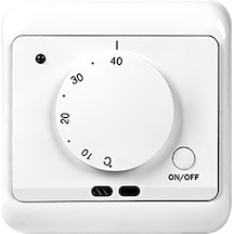 Dianziye 230v Manuel Dijital Olmayan Oda Termostatı, Yerden Isıtma Kontrolü, Donma Önleyici Fonksiyon, 5-40