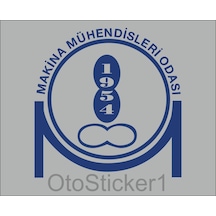 Oto Sticker Makina Mühendisleri Odası Stickeri