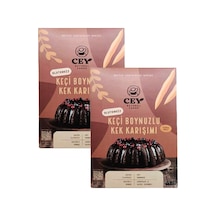 Cey Natural Glutensiz Kinoa Unlu Keçiboynuzlu Kek Karışımı 2 x 26