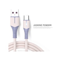5a Usb Tip C Kablo 2 M Mikro Usb 1 M Hızlı Şarj Cep Telefonu Android Şarj Pink Type C 1.5m ' Beyaz