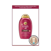 Ogx Kırılma Karşıtı Keratin Oil Sülfatsız Şampuan 385 ML + Aveeno Baby Losyon 15 ML