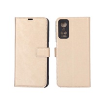 General Mobile Gm 22 Pro Trend S Plus Kapaklı Telefon Kılıf - Gold