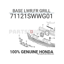 Honda Crv 2010 Yılında Çıkan Kasa Ön Panjur Oem No: 71121swwx3