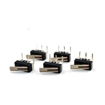5 Adet Mini Micro Switch Paletli Kw10 Z1p 90 Derece Yan L Pin
