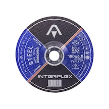İnterflex180x8,0x22,23mm Taşlama taşı 1 Adet