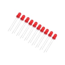 Sanec 5 Mm Kırmızı Led Paketi - 10 Adet 10c