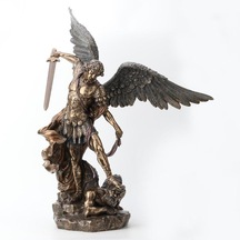 Veronese Koleksiyon St. Michael Melek Figür 55x73cm