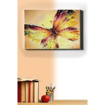 Webstyle Sayılarla Boyama Seti Kasnaklı Sarı Kelebek 50 X 65 Cm