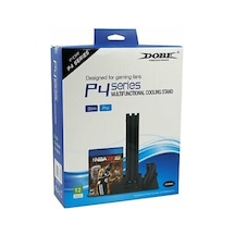Playstation 4 Uyumlu Slim Ps4 Pro Fanlı Stand Ve Oyun Kolu Usb Şarjlı Ps4 Şarj Stand