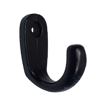 Büyük Tekli Fincan Askı, Dekor Askısı - Siyah, 100 Adet, 12x23x30 Mm Taba