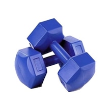 Avessa 9 Kg Plastik Dambıl 1 Çok Renkli