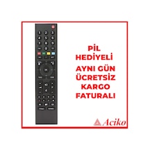 Uydulu Lcd Led Tv Kumandası Cec Tuşlu Arçelik Beko Altus Uyumlu