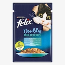 Pouch Çifte Lezzet Somonlu Ve Sardalyalı Yetişkin Kedi Konservesi 85 Gr