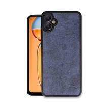Samsung Galaxy A06 Kılıf Aras Deri Kapak - Lacivert 0.2M-Çok Renkli