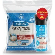 Kaya Tuzu Değirmen Poşet Set 110 G + 500 G