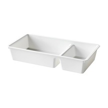 Çok Amaçlı Beyaz Kutu IKEA Bölmeli MeridyenDukkan  33x17 cm Her A