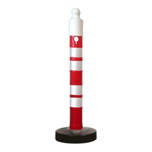 İleri Trafik Dubalı Uyarı Dikmesi Reflektifli 534231077 110 x 1200 MM