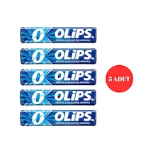 Olips Mentol Okaliptus Aromalı Bonbon Şekerleme 28 G 5 Adet