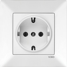 Viko Meridian Topraklı Priz Çerçeveli