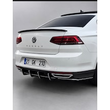 Volkswagen Passat B8 Arka Difizör Bıçak Seti Difüzör Spoyler