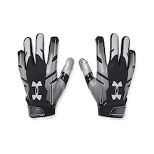 Under Armour Youth Flerg American Football Eldiveni / Çocuk Amerikan Futbolu Eldiveni Siyah-gümüş Çok Renkli