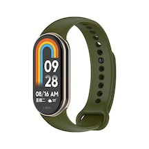 Xiaomi Mi Band 8 Serisi Klasik Kordon Silikon Strap Kayış