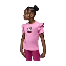 Puma Puma X Hk&fr Ruffle Kız Çocuk Pembe Tişört 8549 Pembe