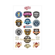Racing Champion Sticker Seti