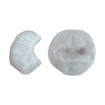 White Guard 50lik Paket 11cm -beyaz Tek Kullanımlık Kulaklık Bonesi-kullan At Kulaklık Kılıfı