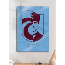 Atatürk Tabzon Ts - Dekoratif Metal Tablo