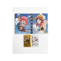 Cantex Tech One Piece Card Game Booster White+yellow Pack 2 Paket Trading Cards - 20 Kart +albüm22
