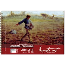 Karatis Çizim Blok Spiralli Art 120 Gr 35x50 15 Yp 482007-99