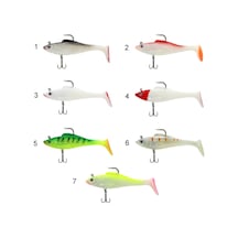 Captain 3567 Cracker Soft 10cm Levrek Turna Silikonu 3lü Set Suni Balık