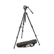 Manfrotto 500 Fluid Video Head & 755cx3 Cf Single Leg Tripod-79423