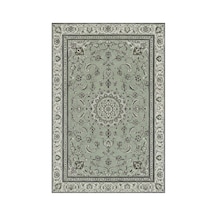 Kartela Halı Suma Halı Jüt Taban Dokuma Halı Adaçayı Yeşili - 60 X 90 Cm
