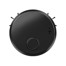 Yenı Otomatik Robotlu Süpürge 3'ü 1 Arada Akıllı Kablosuz Süpürme Islak Ve Kuru Black Siyah
