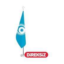 Türk Devletleri Teşkilatı (Telalı-Simsiz) 100x150 cm