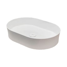 Bocchi Vessel Oval Lavabo 55 x 38 CM Parlak Beyaz 1521-001-0125