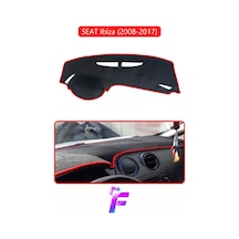 Seat Ibıza 2008-2017 Uyumlu Torpido Örtüsü Yansıma Önleyici Tam Koruma Hızlı Montaj K15 Torpido Halısı