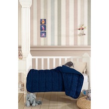Elart Velvet Bebek Yorgan 150x100 Cm Lacivert