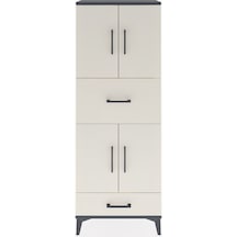Arges Dolap 4 Raflı 2 Çekmeceli 4 Kapaklı 60x30x163 Antrasit-... Antrasit Arges Dolap 4 Raflı 2 Çekmeceli 4 Kapaklı 60x30x163 Antrasit-... Antrasit