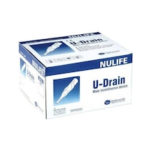 50 Lik 1 Kutu U-drain Prezervatifli Sonda 25 Mm.