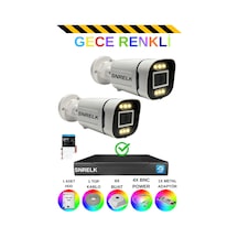 Snrelk Sencrom Hama 1080p Gece Renkli Full Hd 320 Gb Su Geçirmez Güvenlik Kamerası